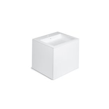 Mueble 2 cajones con lavabo 60cm acabado brillo Block COSMIC