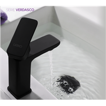Grifo Monomando Lavabo VERDASCO NEGRO - OXEN