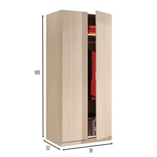 Armario ECO 2 puertas roble IberoDepot