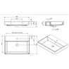 Lavabo suspendido NOVELDA PLUS - UNISAN