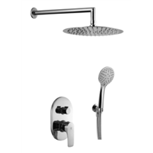Conjunto de ducha a pared Sinua Källa