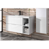 Lavabo encimera bogot&aacute; NEO con seno desplazado futurba&ntilde;o