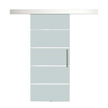 Puerta corredera de cristal para interior Outsunny