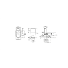 Inodoro tanque bajo Rimless Inspira Round compacto 60cm Roca