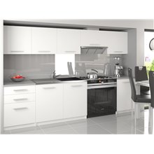 Cocina Paula 240cm castaño Tarraco