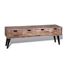 Mueble de televisón 4 cajones VidaXL