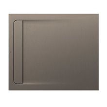 Plato de ducha 100x80cm moka Aquos Roca