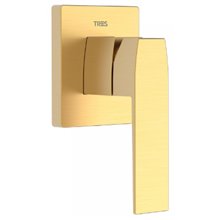 Grifo empotrado de 1 vía Oro Mate SLIM TRES 