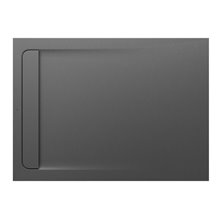Plato de ducha 140x100cm pizarra Aquos Roca