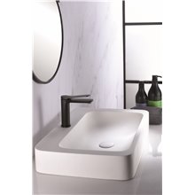 Grifo lavabo Negro Mate Dinamarca Imex
