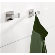 Percha individual suspendida adhesivo Luk Baño Diseño