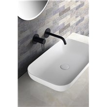 Grifo empotrado Negro Mate Milos Imex
