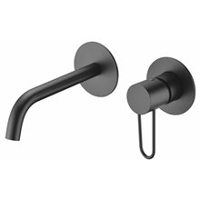 Grifo empotrado Negro Mate Milos Imex