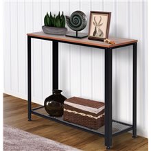 Mueble de recibidor con estante HomCom