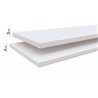 Encimera lisa blanca 3cm Solid Surface Tegler