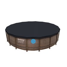 Piscina Power Steel Rattan 549x122cm Bestway