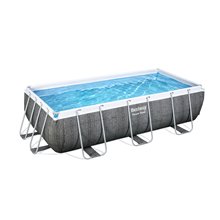 Piscina 404x201cm Power Steel Rectangular Bestway