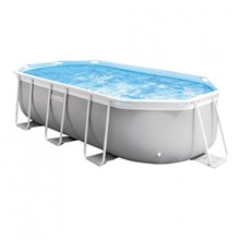 Piscina ovalada Prism Frame 400x100 cm Intex
