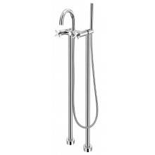 Grifo Morea de fijación a suelo para bañera con ducha