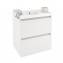 Mueble con lavabo resina 60cm Blanco B-Box BATH+