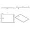 Plato extraplano Stepin 120 x 80 Unisan Sanindusa