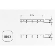 Percha Cromo 5 Urban
