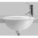 Lavabo semiencastrado Gala Jara Ø 40 cm
