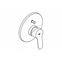 Grifo empotrado de baño y ducha Grohe BauEdge