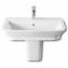 Lavabo semipedestal The Gap 65x47cm Roca