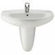 Lavabo semipedestal Victoria 65x51cm Roca