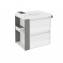 Mueble con lavabo resina 60cm Blanco/Gris 2 cajones B-Smart BATH+