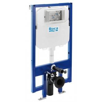 Soporte con cisterna Duplo WC Compact Roca