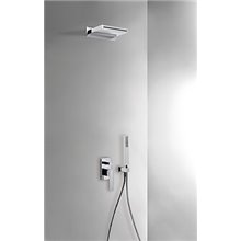 Conjunto de ducha 2 vías Cascada TRES SLIM