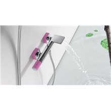 Kit de bañera-ducha Fucsia TRES LOFT