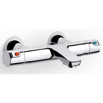 Grifo ba&ntilde;era-ducha termost&aacute;tico exterior T-500 Roca