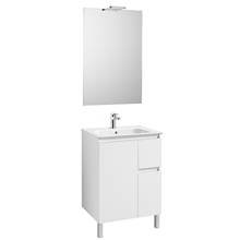 Pack mueble 60cm blanco Anima Roca