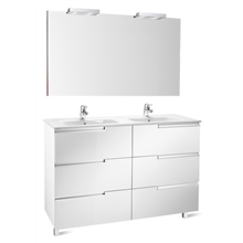 Mueble Pack Family roble 120cm Victoria-N Roca