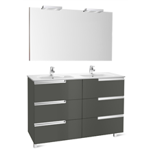 Mueble Pack Family gris 120cm Victoria-N Roca