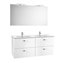 Mueble Pack blanco 120cm Victoria Basic Roca