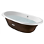 Ba&ntilde;era oval cobre Newcast ROCA