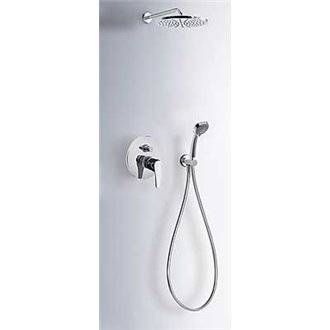 Conjunto ducha empotrado de 2 v&iacute;as ECO-TRES
