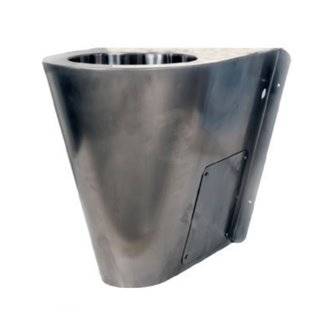 Inodoro de acero inox espacios reducidos Timblau