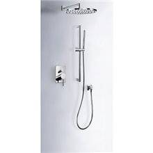 Kit de ducha empotrado MAX Tres INOX