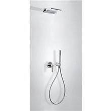 Kit de ducha empotrado CLASS Tres INOX cascada