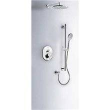 Kit de ducha empotrado ALPLUS Tres barra deslizante