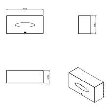 Dispensador de pañuelos architect COSMIC