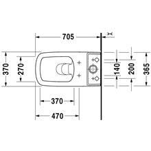 Inodoro completo tanque bajo 70 DuraStyle DURAVIT