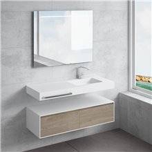 Lavabo suspendido toallero SAONA NATUGAMA