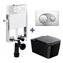 Pack inodoro suspendido negro ADVANCE UNISAN