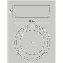 Bañera Abot Outdoor exenta con estructura b10